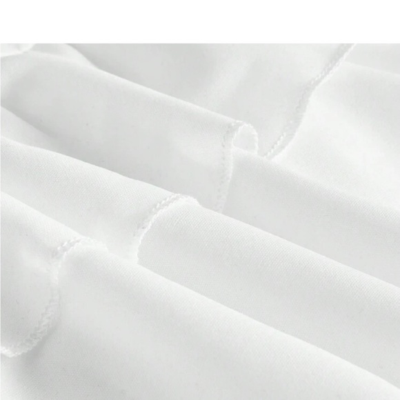 Boho Ruffle Halter Top Blouse Shirt White - Picture 5 of 9